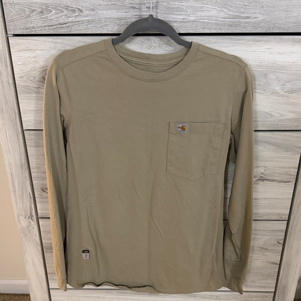 Carhartt FLAME-RESISTANT FORCE COTTON LONG-SLEEVE T-SHIRT